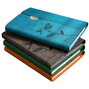 High Quality <b>A5</b> Size Office <b>Notepad</b> Top Grade Hardcover Meeting Notebook with Pen Holder - Product Image 1