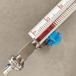 Jauge de niveau magnétique à clapet de type bypass avec alarme, précision 0,5 FS, sortie 4-20 mA/HART, certifiée SIL - Product Image 1