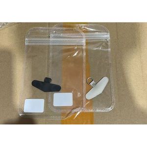 Carte métallique pour organiser les perles et les cordons, avec sac à fermeture éclair transparent et clips - Product Image 1