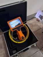 Caméra d'inspection de canalisation avec écran de 7 pouces, tête de caméra IP68 de 14 mm, câble de 30 m, zoom numérique 8x, endoscope pour égouts et canalisations