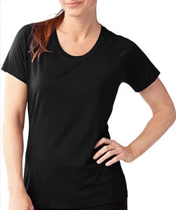 T-shirt personalizzate in lana merino micron 100% per <span class=keywords><strong>uomo</strong></span> e <span class=keywords><strong>donna</strong></span> attivi, vestibilità slim, abbigliamento sportivo nelle taglie 18.5 e 17.5 - Product Image 6