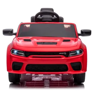 12V lisanslı Dodge şarj cihazı Licensed Hellcat akülü kas araba oyuncak hızlı ve öfkeli ASTM çocuklar elektrikli binmek