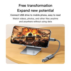 สายอะแดปเตอร์แปลง SAMZHE 480Mbps Type-C เป็น USB2.0 OTG สำหรับ USB Drive คีย์บอร์ด เมาส์ <span class=keywords><strong>iPhone</strong></span> 17/16/15 iPad แท็บเล็ต แล็ปท็อป พีซี - Product Image 4