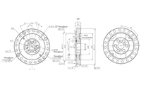 Sensor de Carga de Torque Estático Kunwei de 61 mm, Sensor de Fuerza de 66 Nm para Robot Humanoide
