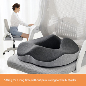 Office Seat Cushion Foam Hollow Breathable Lumbar Support For Long Sitting Comfort - Product Image 3
