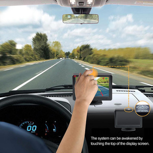 Caméra <span class=keywords><strong>de</strong></span> <span class=keywords><strong>recul</strong></span> sans fil solaire pour voiture avec écran 4,3 pouces, 2,4G numérique, étanche IP67, vision nocturne - Product Image 5