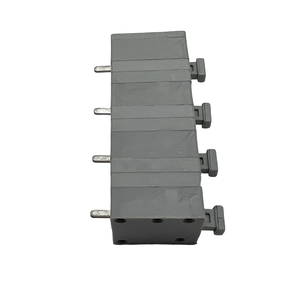 Bloques de terminales <span class=keywords><strong>Crey</strong></span>, paso de 12,5mm, 4 pines, enchufe sin soldadura Chapado en 7 pines, bloque de terminales gris para placa PCB - Product Image 4