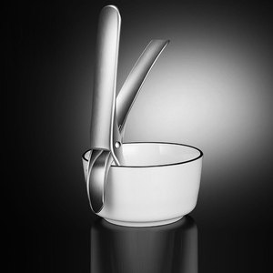 304 Stainless Steel Dish Clip Thickened Anti Slip Bowl Clip Kitchen Plate Lifter Heat Insulation Labor Saving Pot Clip - Product Image 2