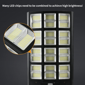 Entegre güneş sokak lambası güneş açık avlu ışık ev yeni kırsal süper parlak yüksek güç aydınlatma - Product Image 4