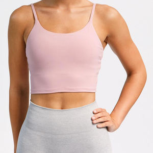 Прямая цена от производителя, майка, мягкие топы, спортивная одежда для фитнеса, спортивный бюстгальтер для йоги, оптовая продажа - Product Image 2