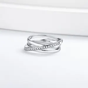 Anel de prata 925, joia fina natural da cor da moda, anel de prata