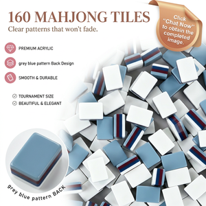 Ensemble de tuiles de mahjong américaines de qualité supérieure Century Factory, design luxueux personnalisé en <span class=keywords><strong>cristal</strong></span> à 4 couches, pliable, portable, cadeau de Noël - Product Image 3