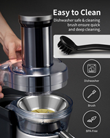 3.2 Inch Brede Mond Juicer Extractor Max Power 1200W Voor Groente En Fruit Met 3 Speed Instelling Sap Machine