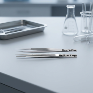 แหนบปลายแหลมเคลือบเพชรทรงบาแกตต์ SUNTOOLS/STIPL ทำจากสแตนเลส มีขนาดเล็ก กลาง ใหญ่ สำหรับงานจัดเพชรและเครื่องประดับ - Product Image 4