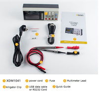 Multimeter Digital Bench OWON XDM1041 55000 Counts True RMS Layar LCD 3.5 inci Pengukur Arus Voltmeter Suhu Multimeter Desktop