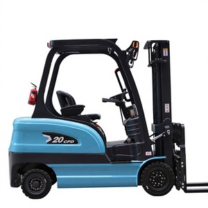 รถยกไฟฟ้า KCCL CE ISO Certified 20 CPD รับน้ำหนัก 2000 กก. แรงดันไฟฟ้า 48V AC เสากระโดงสามท่อน ยางตัน สำหรับใช้งานในคลังสินค้าภายในอาคาร - Product Image 1