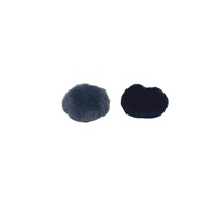 Microphone Lavalier sans fil Couverture en fourrure coupe-vent Couverture de chandail de microphone pour diffusion en direct Sports Action Camera Accessoires