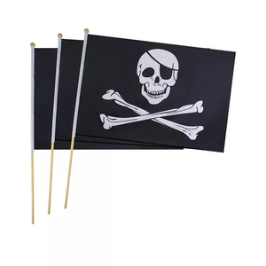 Personalized Design Logo Small Mini Stick <strong>Flag</strong> <strong>Custom</strong> Hand Held Waving <strong>Flag</strong> With Plastic Pole - Product Image 4