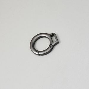 Creative Metal Key Ring Zinc Alloy Spring <b>Clip</b> For <b>Car</b> Keys Men Women Fashion Accessory - Product Image 3