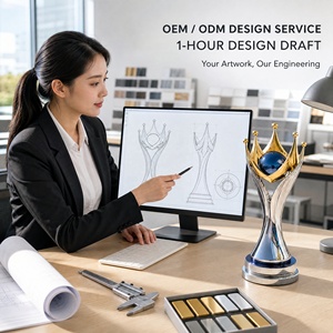 Produttore di Trofei in Metallo Personalizzati OEM/ODM, Fornitore di Premi in Metallo su Misura per Eventi di Alto Livello - Product Image 3