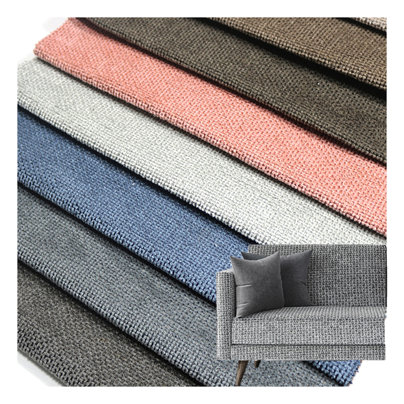 Wholesale Custom Woven Linen Upholstery Fabric