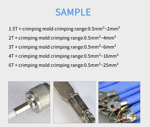 Bán tự động 1.5t/2T/3t/4T/6t siêu câm thiết bị đầu cuối Uốn Tóc bồng máy hướng dẫn sử dụng dây uốn tóc bồng máy với hình lục giác Uốn Tóc bồng khuôn - Product Image 5