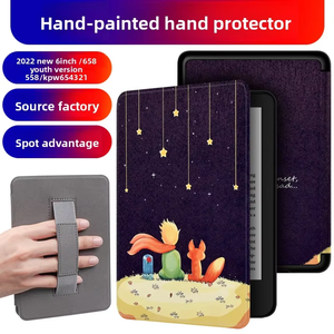 Compatible avec <span class=keywords><strong>la</strong></span> coque <span class=keywords><strong>de</strong></span> protection imprimée en couleur pour Kindle Paperwhite 12e génération KPW6543 avec repose-main - Product Image 2