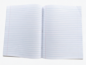 Cahier d'exercices personnalisé pas cher pour étudiants, reliure agrafée, lignage collégial, pour examens d'entrée et écriture - Product Image 6
