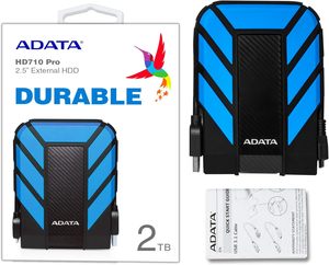 ADATA HD710 Pro 2TB USB 3.1 màu xanh bên ngoài ổ cứng IP68 không thấm nước/Chống Sốc/chống bụi chắc chắn cho máy tính xách tay - Product Image 4