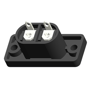2 Pin cung cấp điện PCB iec60320 C8 Đầu vào AC ổ cắm kết nối VDE/enec/UL/CUL/KC được phê duyệt với vít gắn phù hợp với C7 cắm - Product Image 2