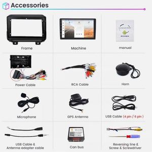 Aplicable a Jeep Pantalla grande HD Navegación Jeep Wrangler Android Auto Estéreo GPS - Product Image 4