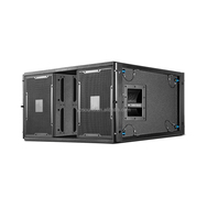 Audio professionnel Double 15 pouces néodyme aimant Line Array haut-parleurs pour spectacle extérieur mariage et fête système de son passif