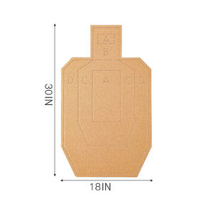 Objetivos de práctica táctica de tiro con arco de tamaño personalizado para entrenamiento en seco en el hogar, ideales para la práctica de caza al aire libre. - Product Image 1