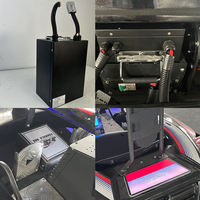 Go-Kart Eléctrico Comercial para Parques de Diversiones 2026, Todoterreno, con Tracción de Cadena, para Exteriores