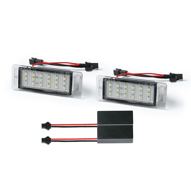 For Chevrolet Corvette/SS/Camaro/Equinox/Impala/Sonic/Traverse/Trax Auto License Number Plate Led Lights
