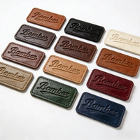 Patch personnalisé découpé au laser, gaufrage sur cuir personnalisé, patch en cuir thermocollant, patchs en cuir à repasser, étiquette en cuir pour vêtements