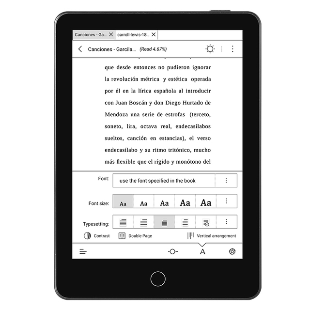 X7 Pro 6-Inch E-INK 300PPI Android 11 Smart Reader 4+64GB White Black English & Chinese Support Excellent Paper Quality