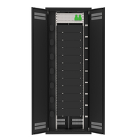 Rak pelat las terintegrasi desain sederhana Panel Patch serat optik kemasan karton hitam Rohs 30 tahun OEM/ODM