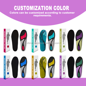 SINCE מותאם אישית רגל שטוחה מדרס נעל אורטופדי נוחות רכה בולם זעזועים קשת תמיכת tpe ג'ל מדרסים אורתוטיים - Product Image 4