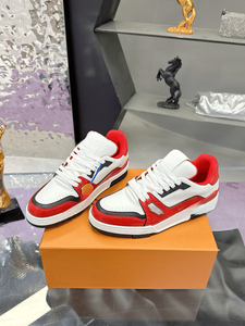 Chaussures de sport et de loisirs tendance pour hommes, nouvelle collection, confortables et respirantes, en cuir multi-matières, antidérapantes et amortissantes - Product Image 3