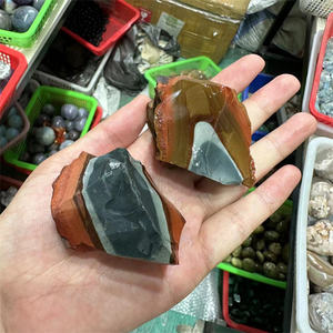 <span class=keywords><strong>Cristalli</strong></span> all'ingrosso all'ingrosso <span class=keywords><strong>minerali</strong></span> che curano <span class=keywords><strong>pietre</strong></span> grezze diaspro policromo naturale pietra grezza in vendita - Product Image 4