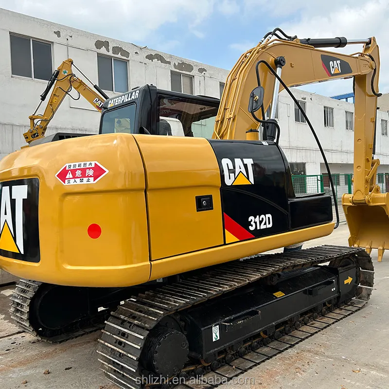 Maquinaria de movimiento de tierra usada, original, fabricada en Japón, excavadora sobre orugas CAT312D, excavadora Caterpillar, excavadoras usadas CAT312D