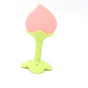 Bebé de silicona <span class=keywords><strong>mordedor</strong></span> <span class=keywords><strong>fruta</strong></span> forma mordida recién nacido dos color tres-dimensional <span class=keywords><strong>mordedor</strong></span> Molar Rod - Product Image 1