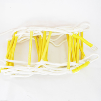 Portable D'urgence Échelle D'évacuation de Sécurité Ignifuge En Nylon Corde Échelle Avec Crochets