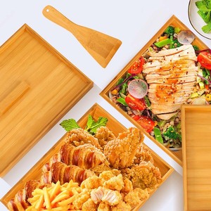 Scatola di cibo di bambù con un coperchio è adatto per 6 palline di pasta ed è un contenitore di correzione dell'impasto per cucine domestiche - Product Image 4