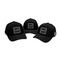 Haute qualité personnalisé 5 panneaux en caoutchouc Pvc Logo corde casquette de Baseball étanche découpé au Laser trou perforé chapeau Performance Golf papa chapeau