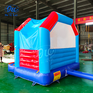 <span class=keywords><strong>Castillo</strong></span> Inflable Comercial para Exteriores, Parque de Trampolines, <span class=keywords><strong>Castillo</strong></span> Inflable para Niños con Tobogán, Material de PVC, Certificado CE, Fácil de Instalar - Product Image 3