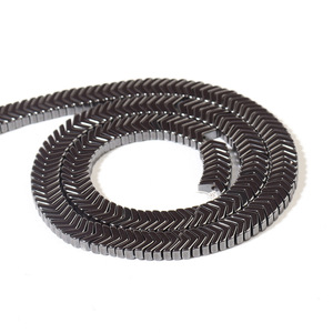 Mũi Tên Hình Dạng Đen <span class=keywords><strong>Hematite</strong></span> Đá Tự Nhiên Mũi Tên Miếng Đệm Hạt Lỏng Cho Trang Sức Vòng Tay Vòng Cổ Làm Phụ Kiện DIY Wh - Product Image 1