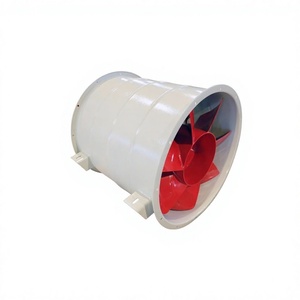 พัดลมแกนเหล็ก SS400 แบบ AC รองรับ OBM สำหรับเพิ่มแรงดันในช่องบันได 220-380V แบบมีสายไฟฟ้าขับเคลื่อนโดยตรง APL-8-7D - Product Image 1