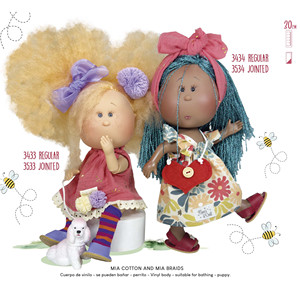 Búp bê thời trang cao cấp, mềm mại và bóng mượt, thiết kế Munecas Mia Vacay Mulata, chất lượng tốt nhất, đặt may theo yêu cầu. - Product Image 6
